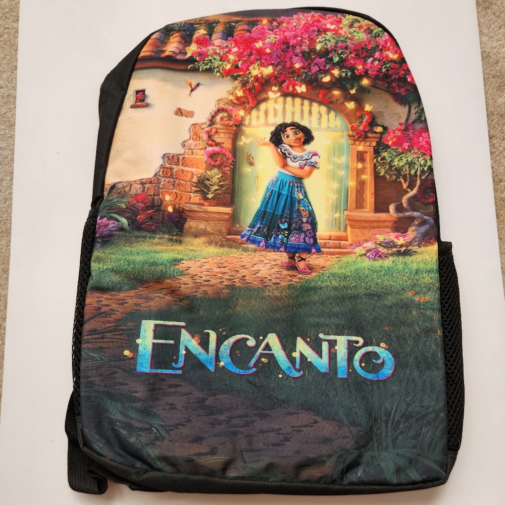 NWOT Encanto Kids Backpack Large Inspired by Disney's Encanto Movie